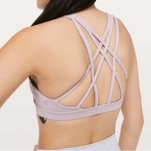 lululemon athletica Lavender Strappy Sports Bra